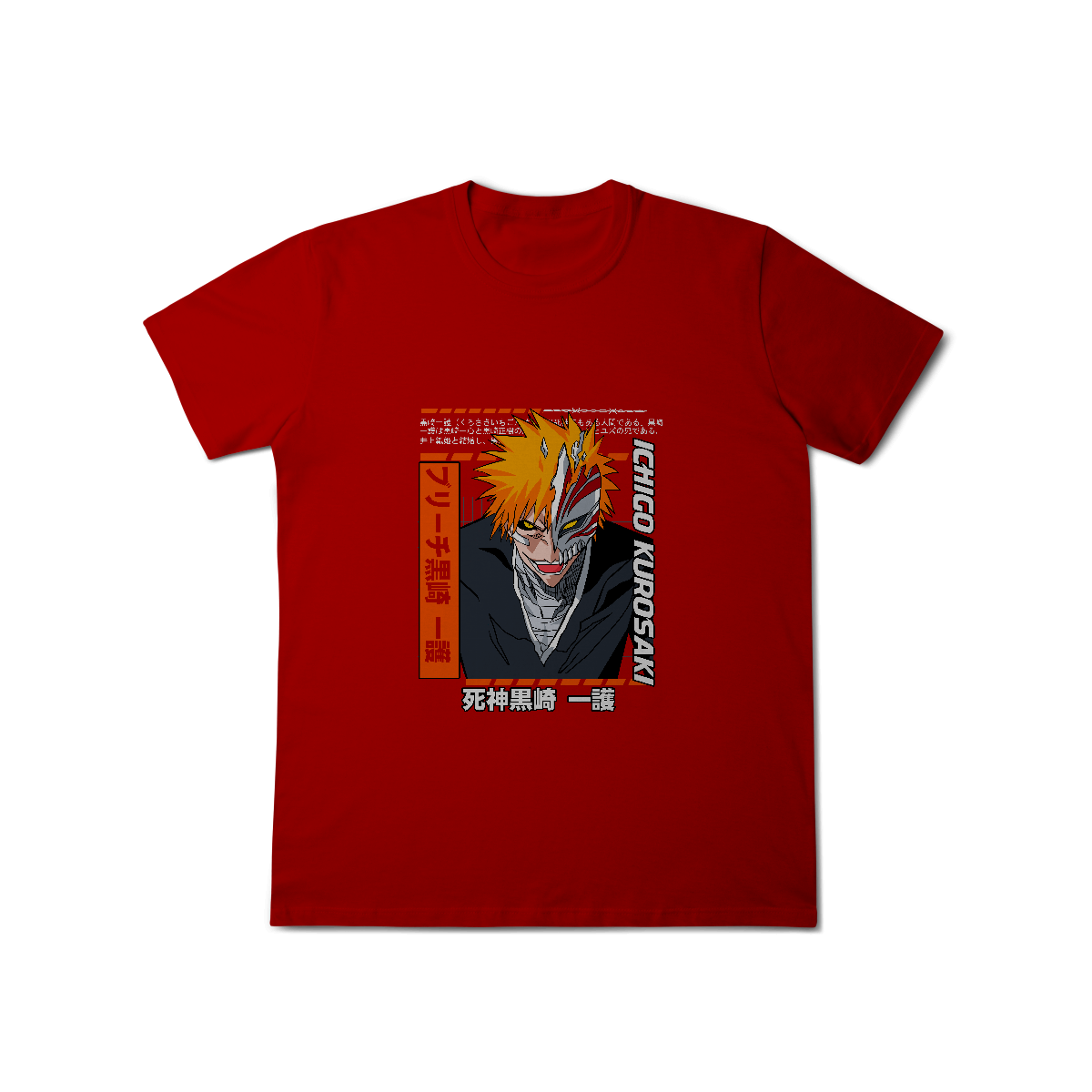 Camisa T-Shirt Classic Ichigo Kurosaki Imortal Bleach