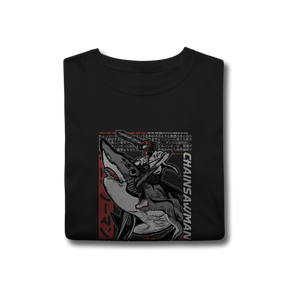 Camisa T-Shirt Classic Chainsaw Man Denji Homem-Motosserra