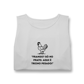 Regata Masculina Sport Dry UV frango Só no Prato