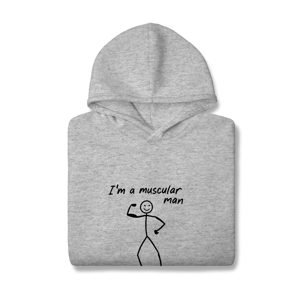 Moletom Prime Canguru I’m a Muscular Man