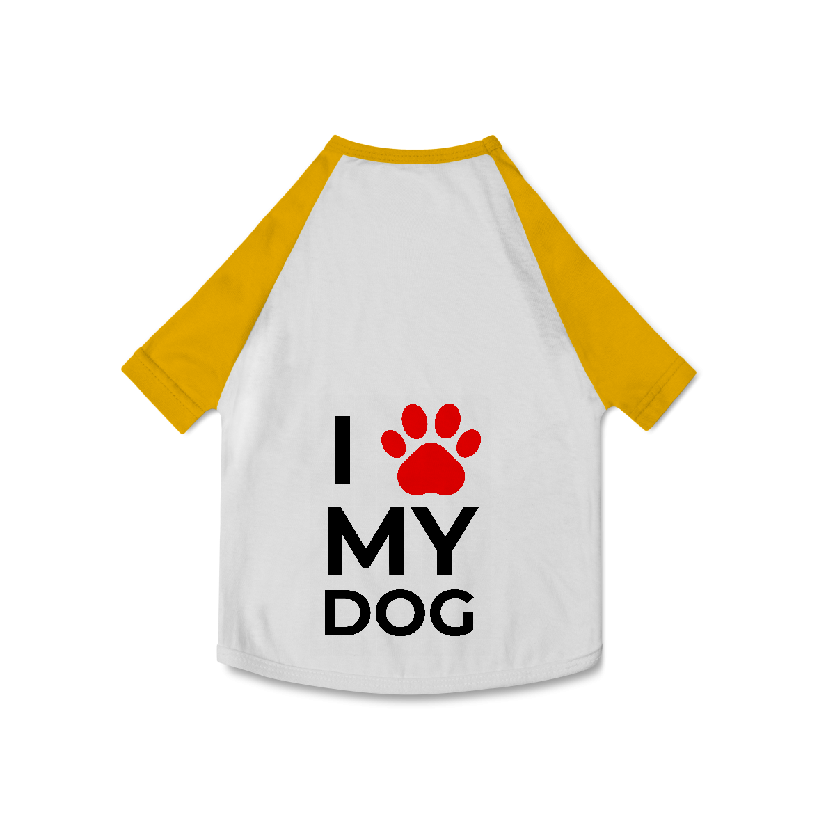 Camisa Pet Dog Eu Amo Meu Dog