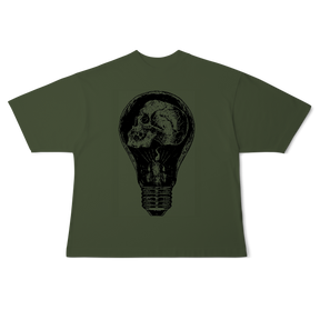 Camisa Oversized Caveira lampada