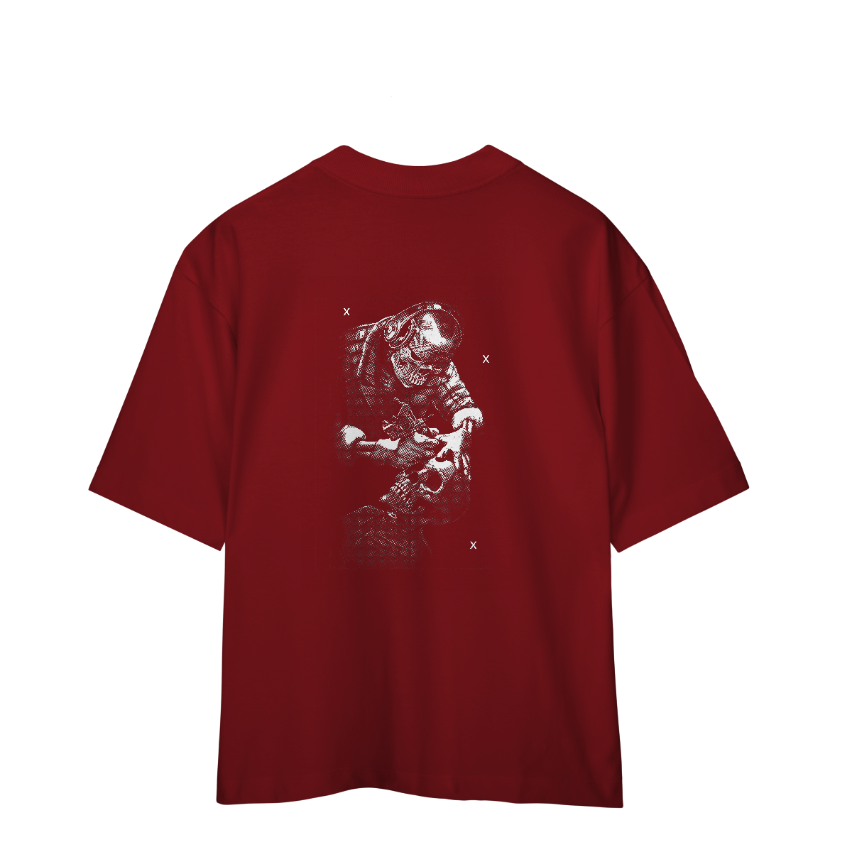 Camisa Oversized Caveira Tatuador