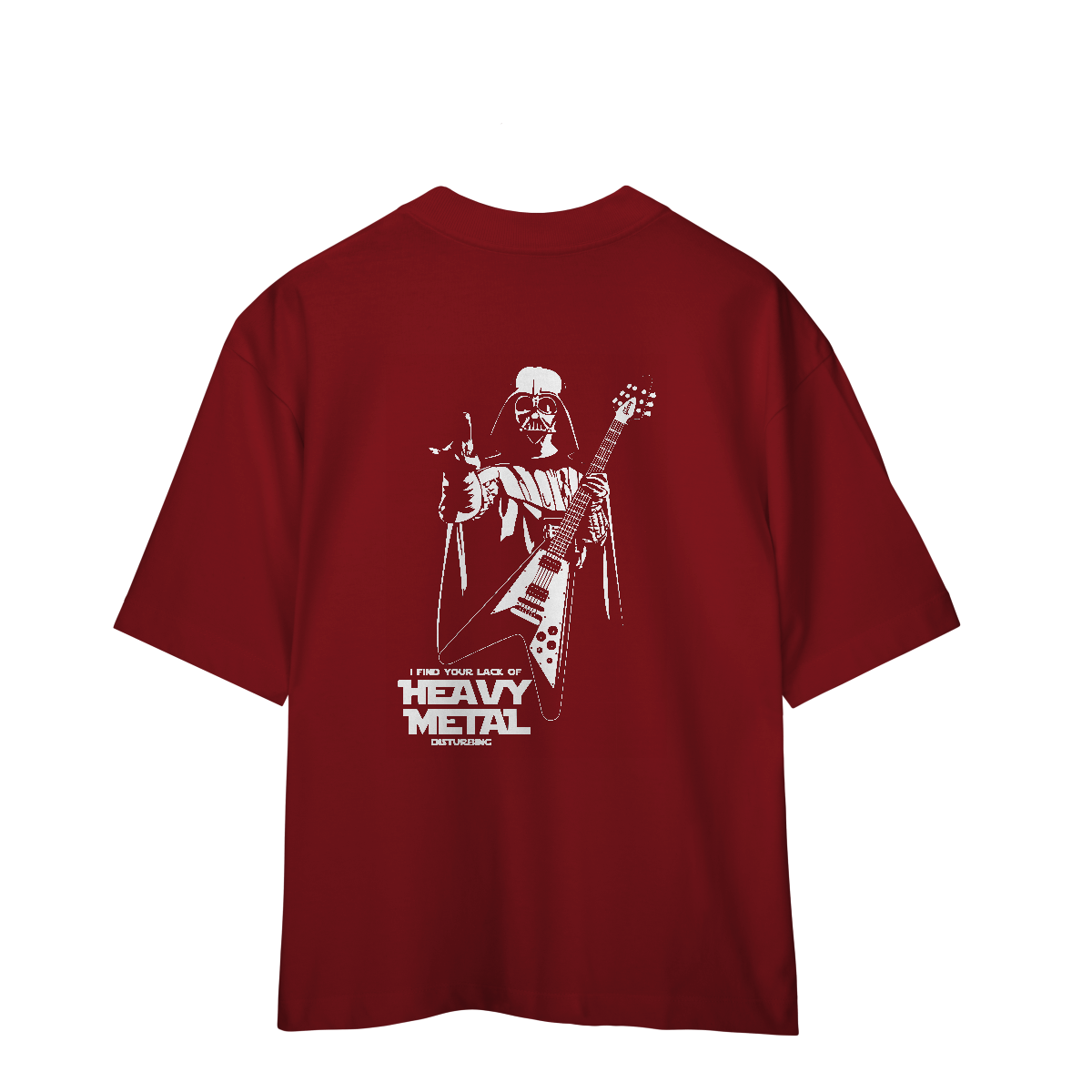 Camisa Oversized Darth Metal