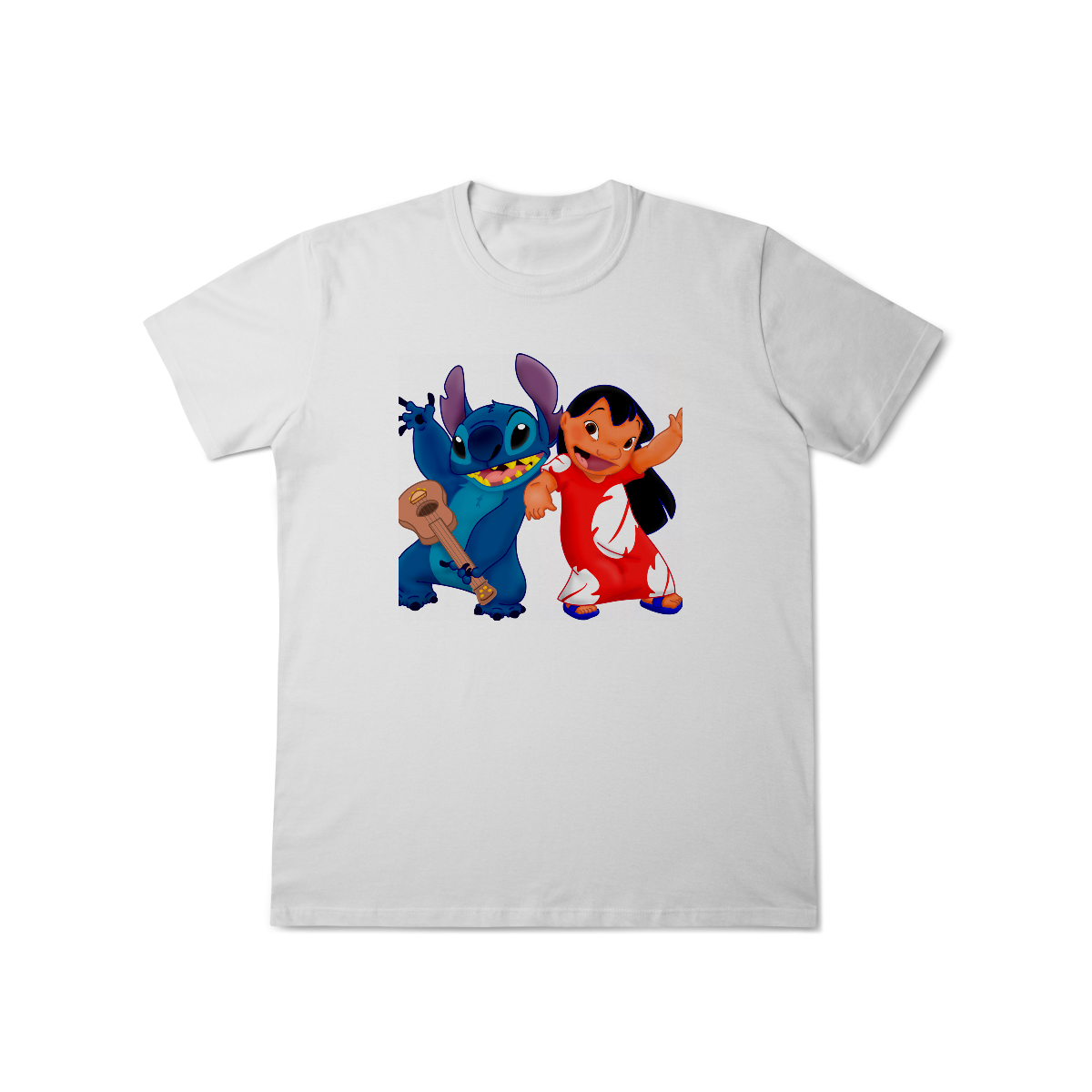 Camisa T-Shirt Classic Lilo e stitch Music
