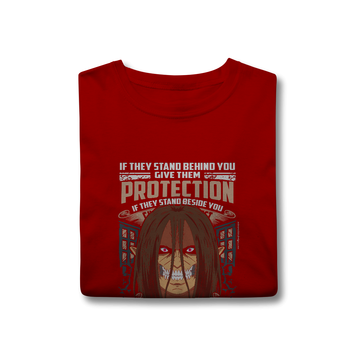 Camisa T-Shirt Classic Titã Eren – O Poder do Titã de Ataque