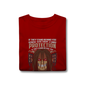 Camisa T-Shirt Classic Titã Eren – O Poder do Titã de Ataque