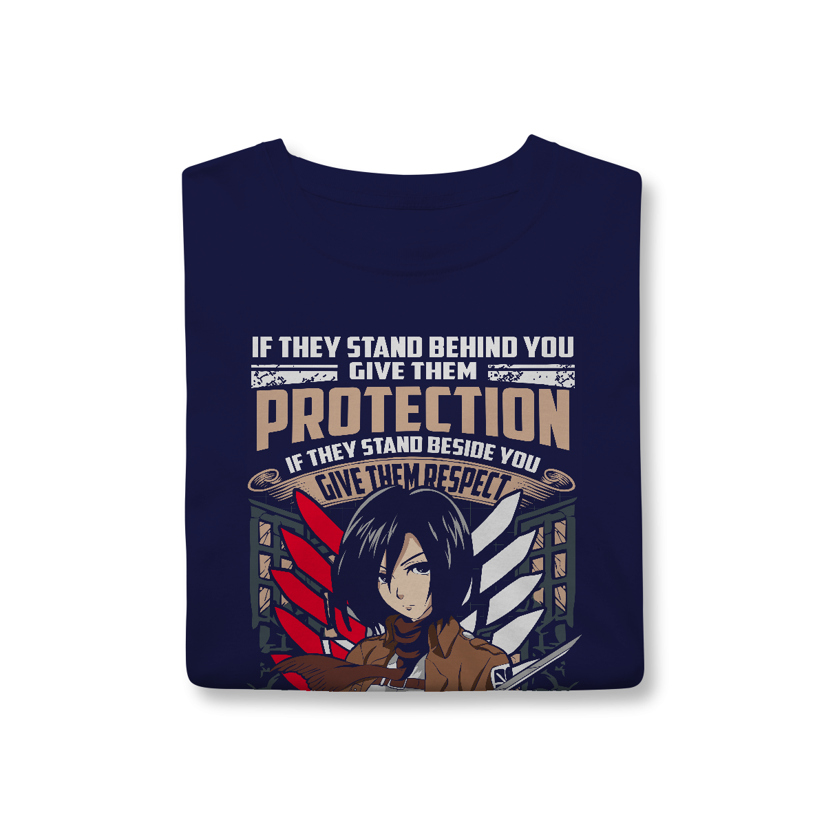 Camisa T-Shirt Classic Mikasa Ackerman Shingeki no Kyojin