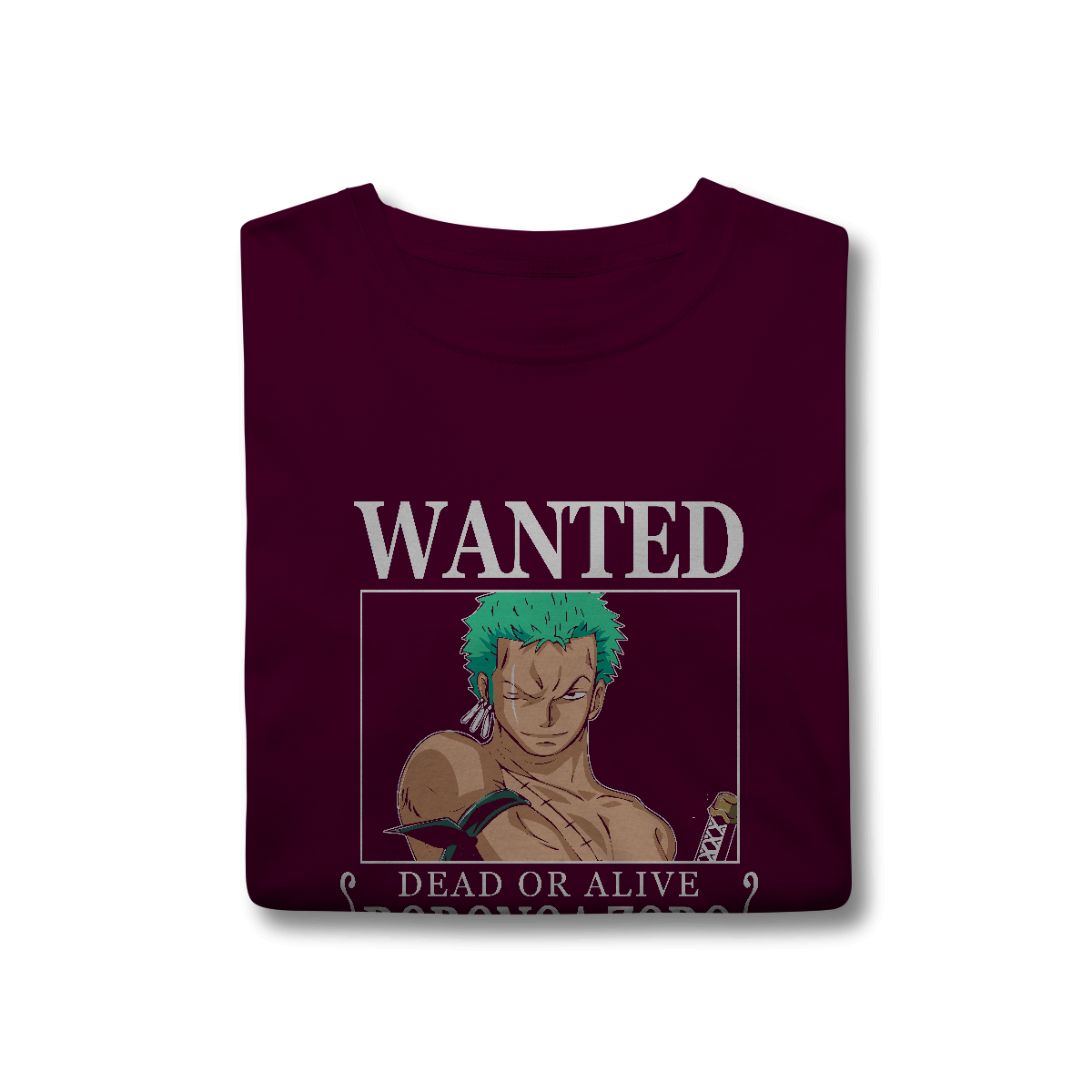 Camisa T-Shirt Classic Wanted Roronoa Zoro