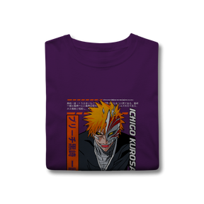 Camisa T-Shirt Classic Ichigo Kurosaki Imortal Bleach