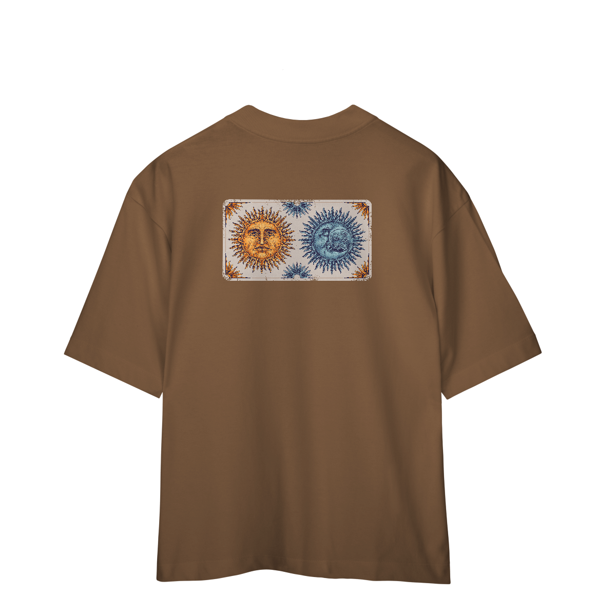 Camiseta Oversized Sun and Moon