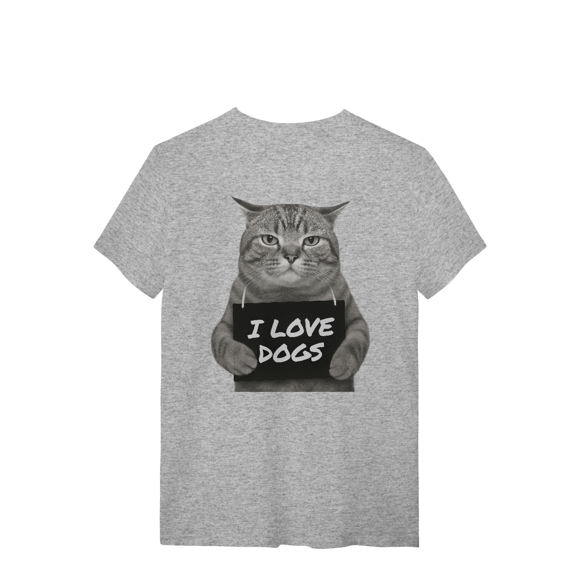 Camisa T-Shirt Quality I Love Dogs