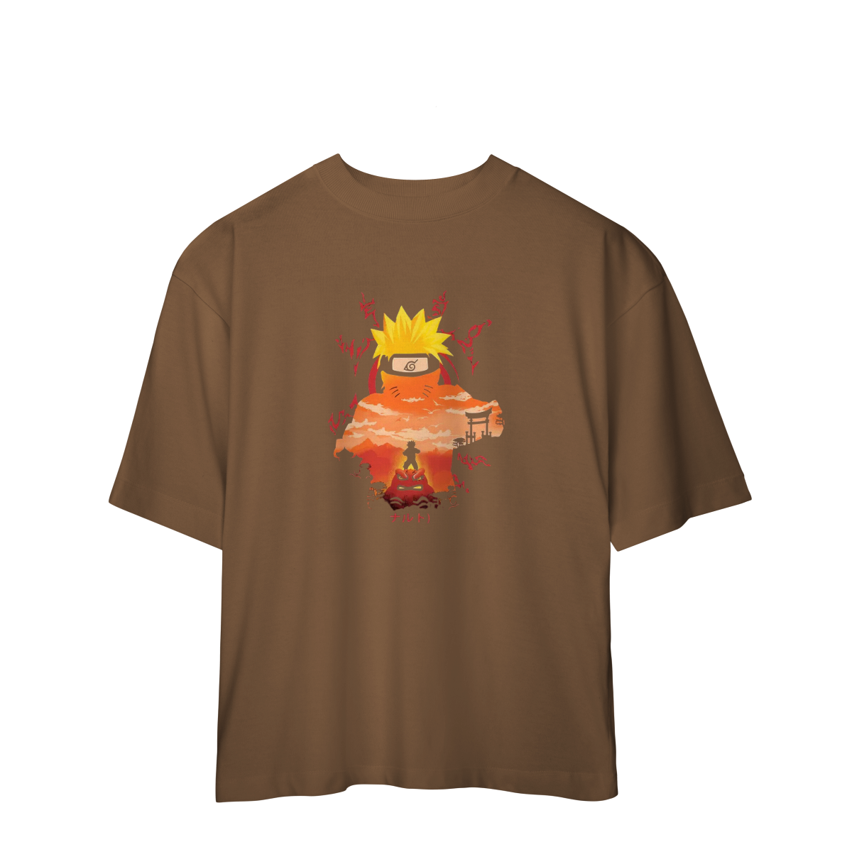 Camisa Oversized Naruto Sempai