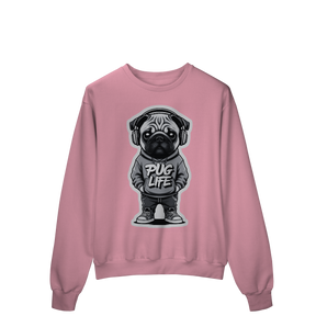 Moletom Quality Fechado Pug Life