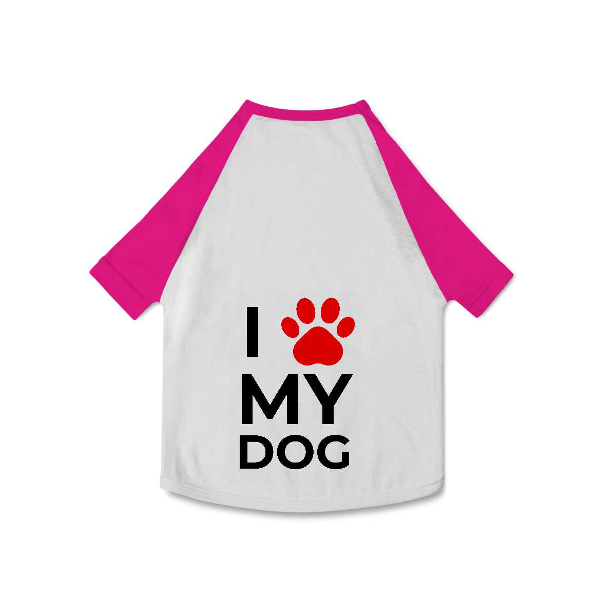 Camisa Pet Dog Eu Amo Meu Dog