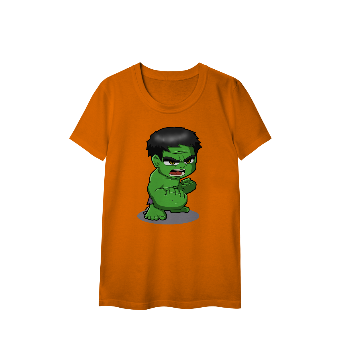 Camisa Baby Long Classic Hulk Esmaga