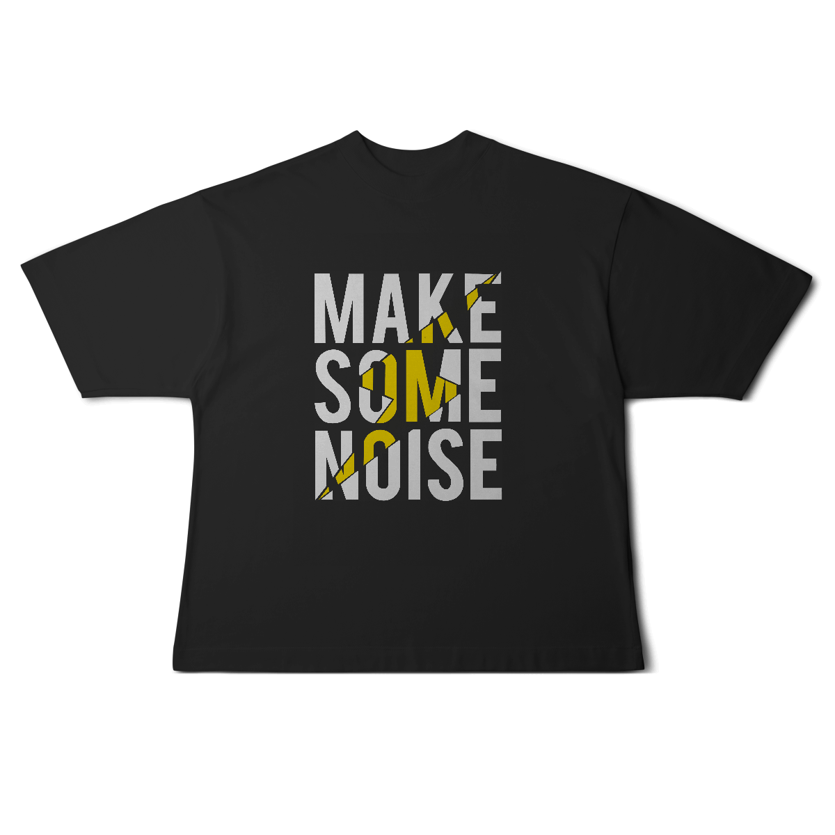 Camiseta Oversized Make Some Noise