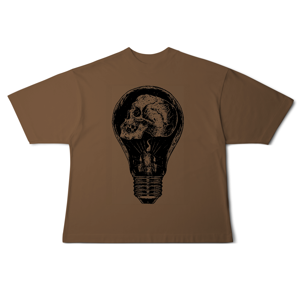 Camisa Oversized Caveira lampada