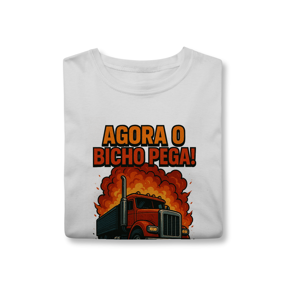 Camisa T-Shirt Classic Agora o Bicho Pega