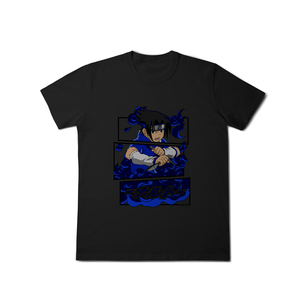 Camisa T-Shirt Classic Sasuke Naruto Clássico
