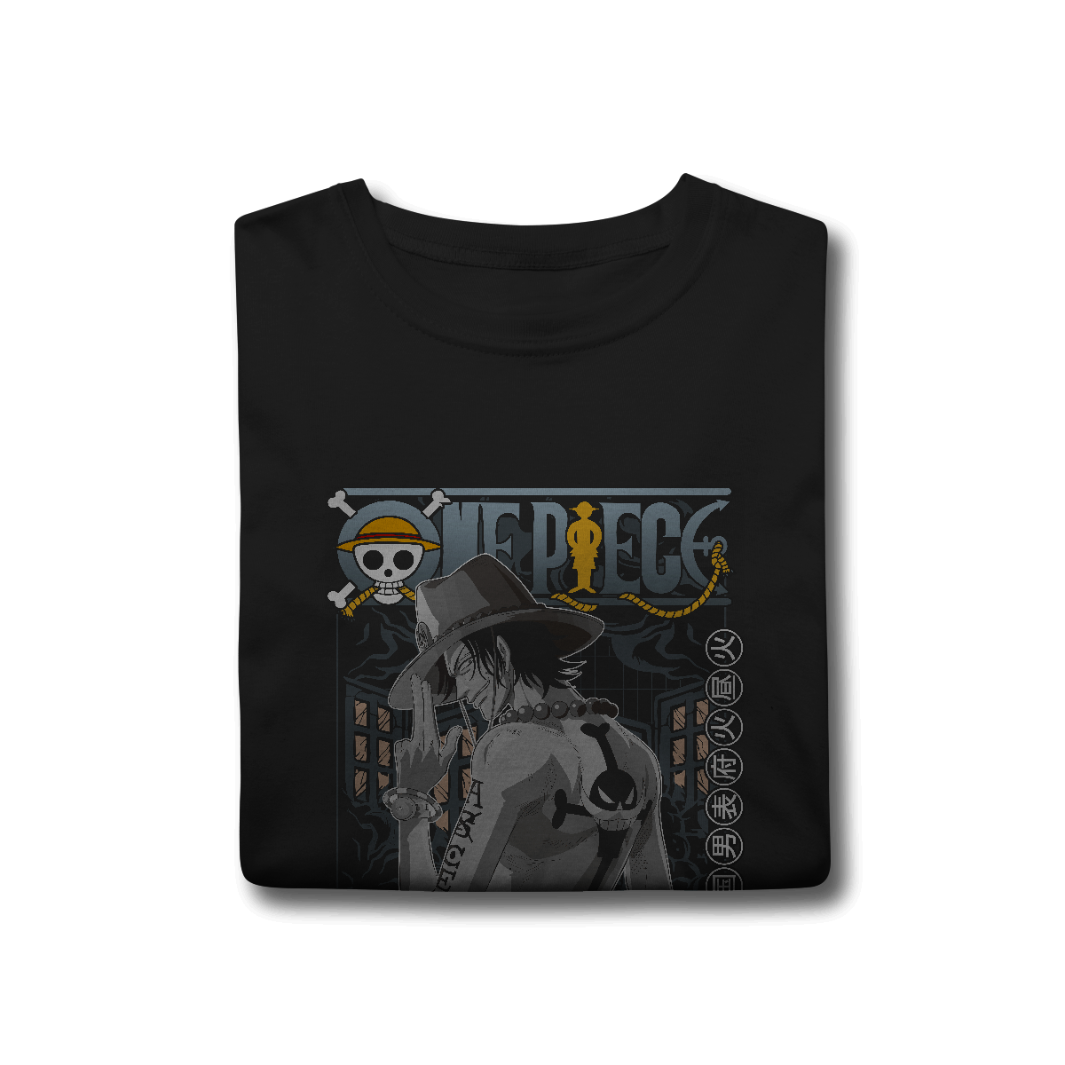 camisa T-Shirt Classic Portgas D. Ace One Piece