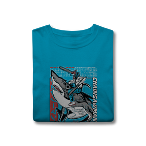 Camisa T-Shirt Classic Chainsaw Man Denji Homem-Motosserra