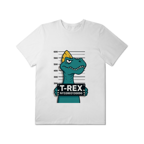Camisa T-Shirt Plus Size T-Rex Fora da Lei