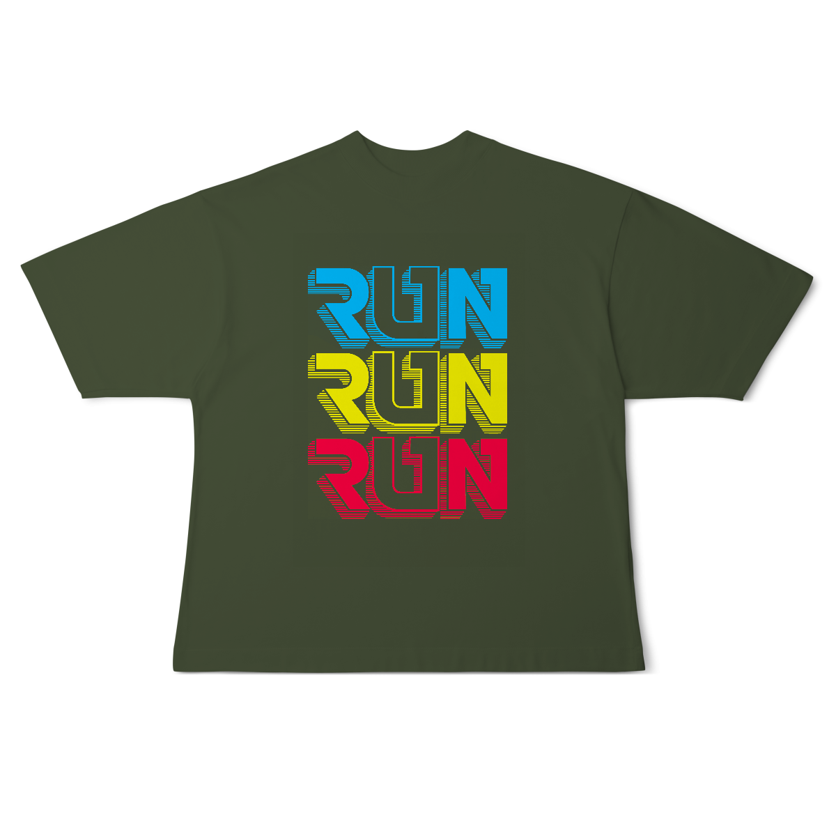 Camisa Oversized Run Run Run
