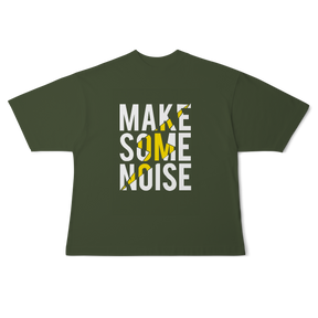 Camiseta Oversized Make Some Noise