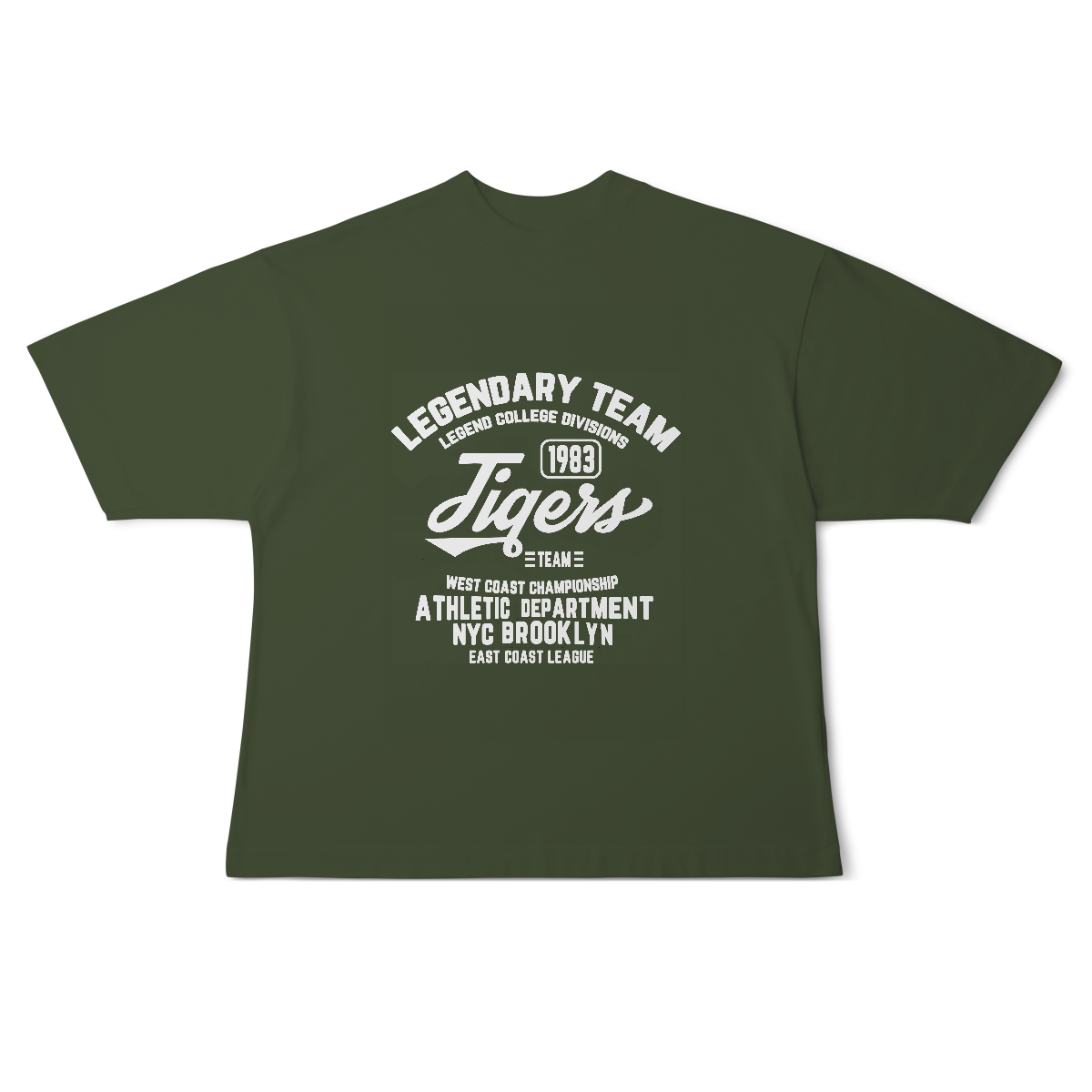 Camisa Oversized Chumbo Tigers