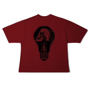 Camisa Oversized Caveira lampada