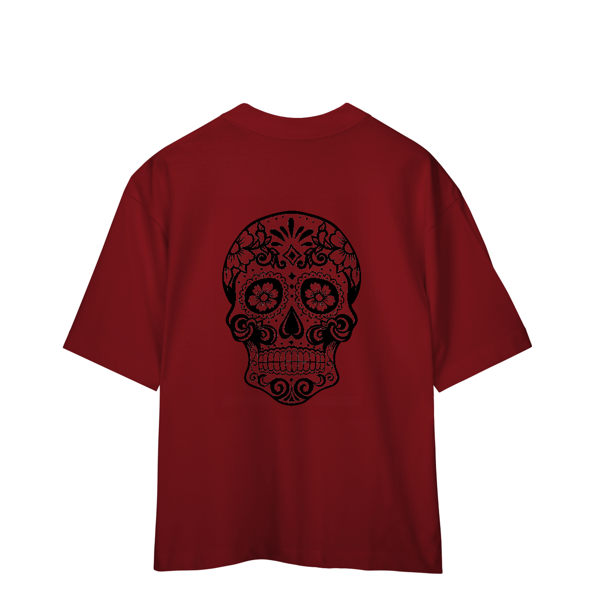 Camisa Oversized Caveira Mexicana