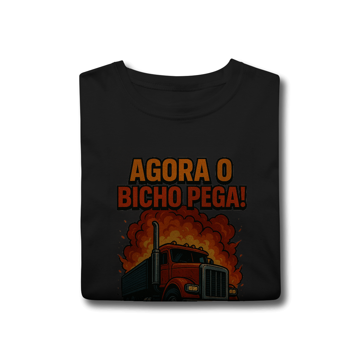 Camisa T-Shirt Classic Agora o Bicho Pega