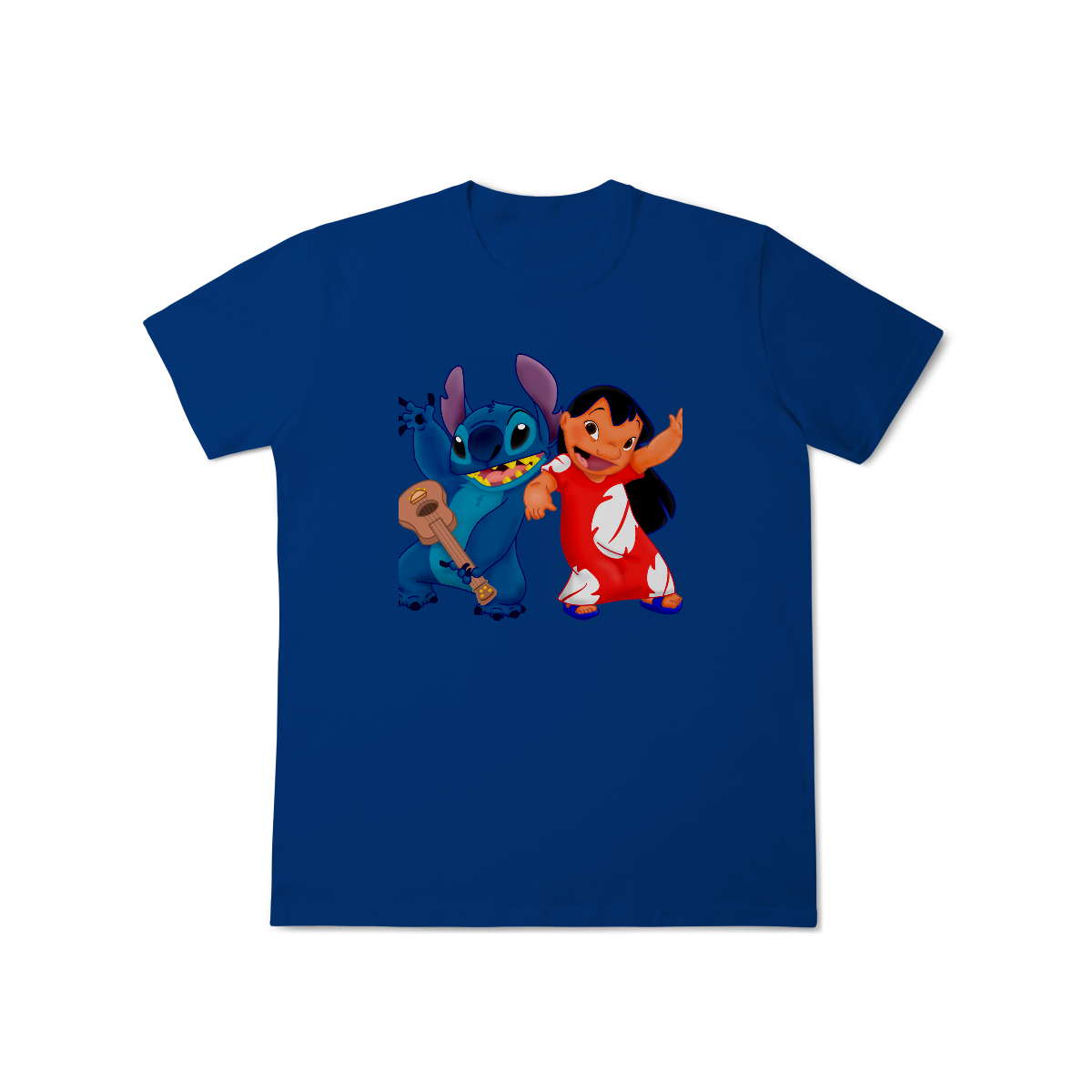 Camisa T-Shirt Classic Lilo e stitch Music