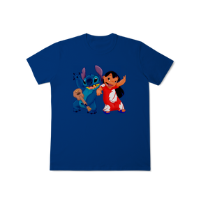 Camisa T-Shirt Classic Lilo e stitch Music