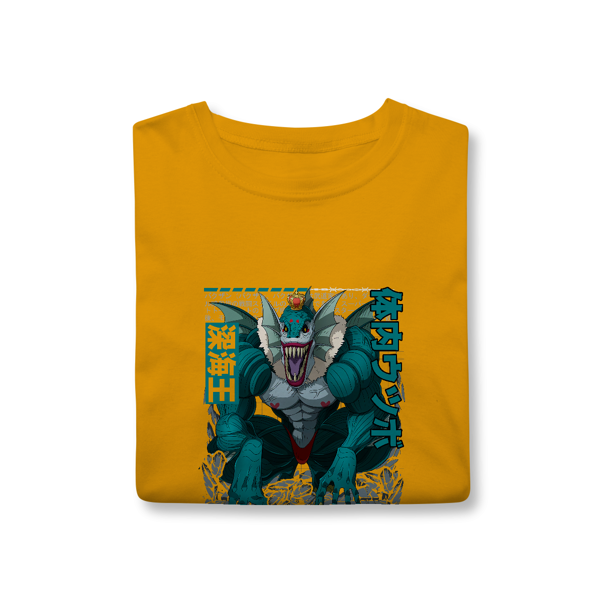 Camisa T-Shirt Classic O Rei do Mar Profundo One Punch Man