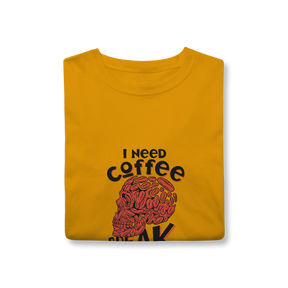 Camisa T-Shirt Classic I Need Coffee Break