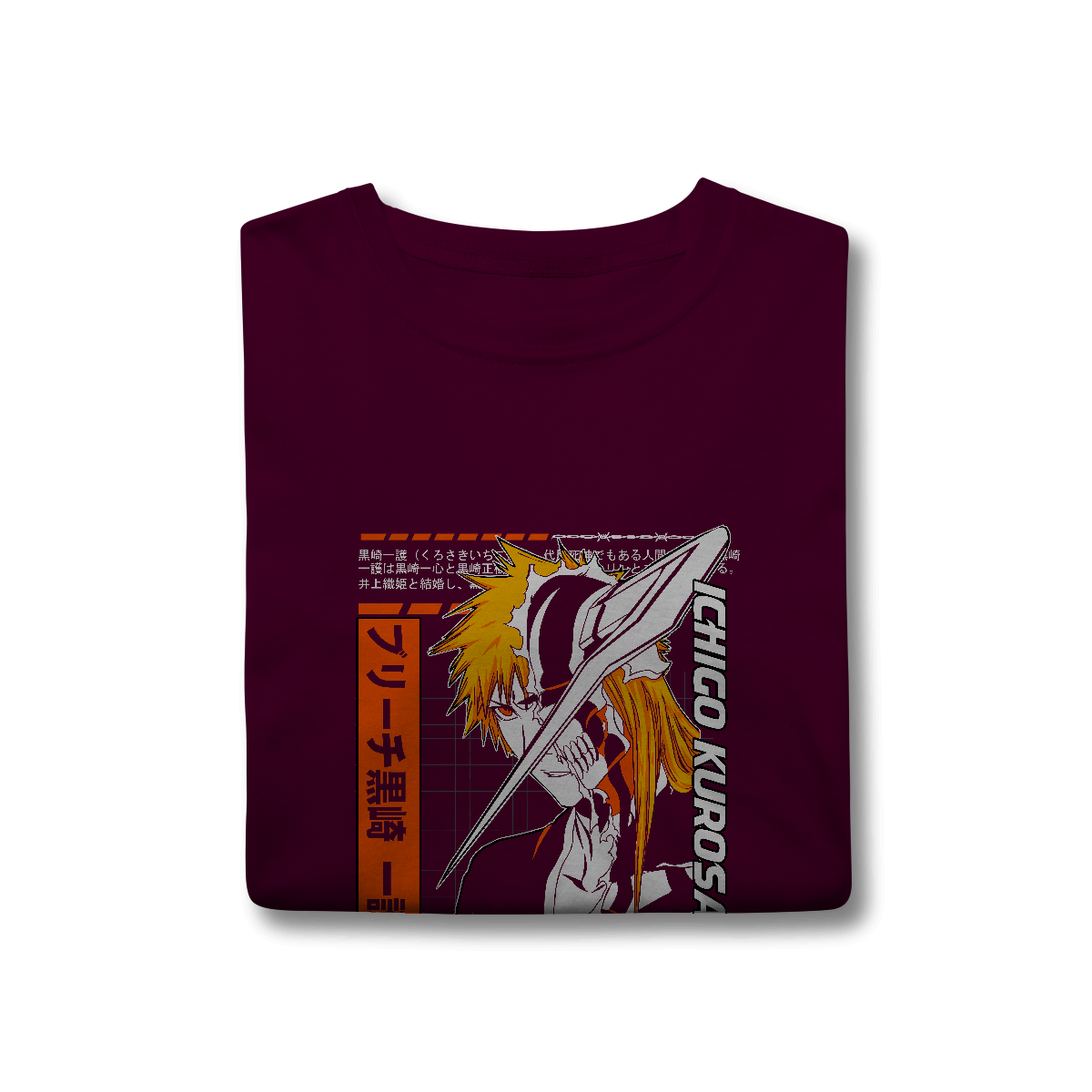 Camisa T-Shirt Classic Ichigo Kurosaki Transformation