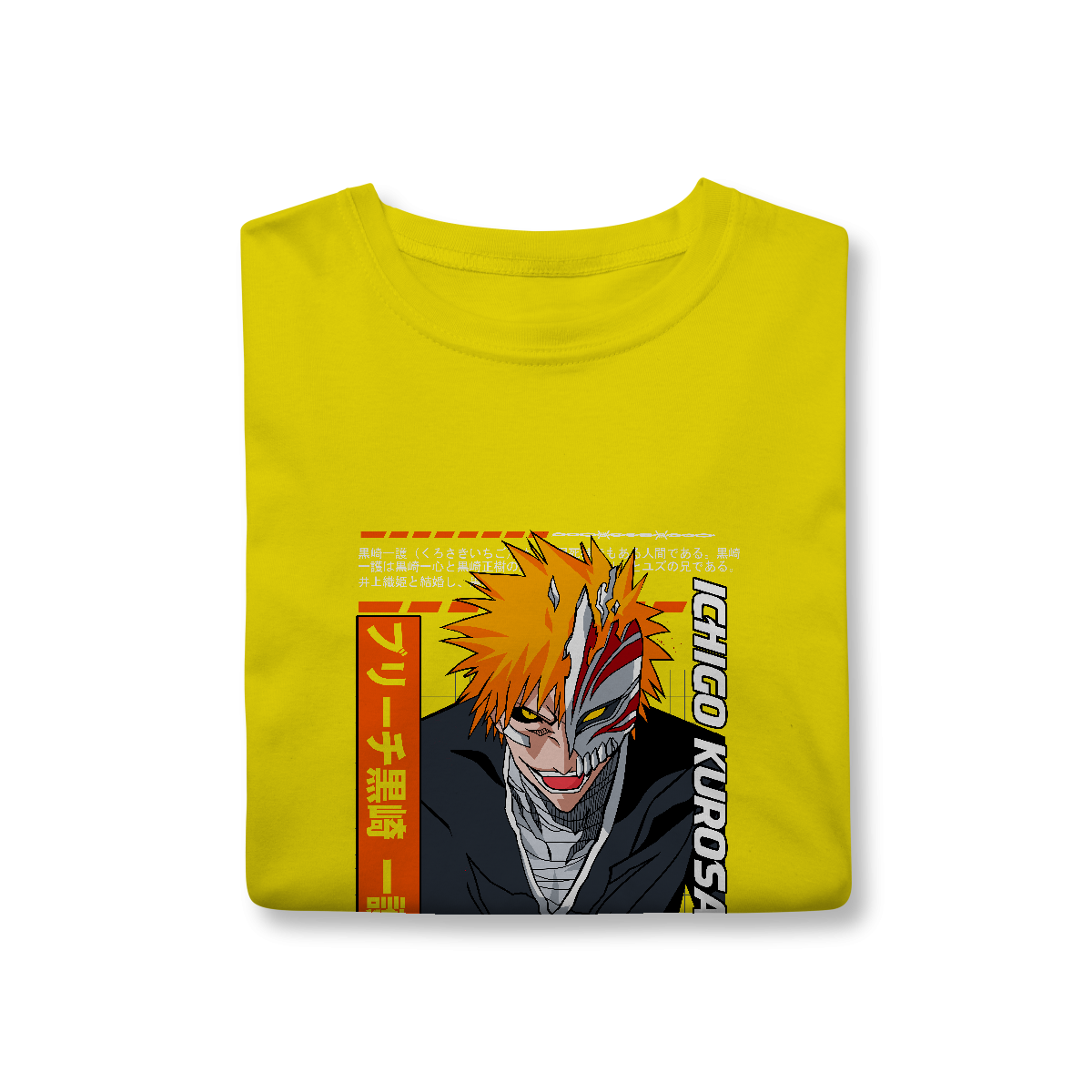 Camisa T-Shirt Classic Ichigo Kurosaki Imortal Bleach