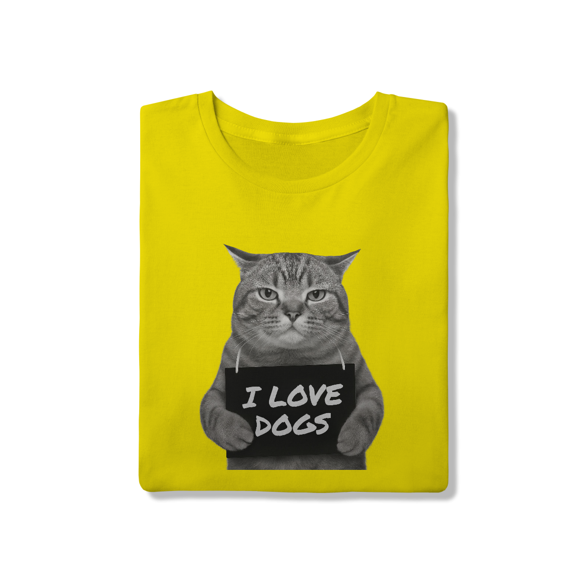 Camisa T-Shirt Quality I Love Dogs