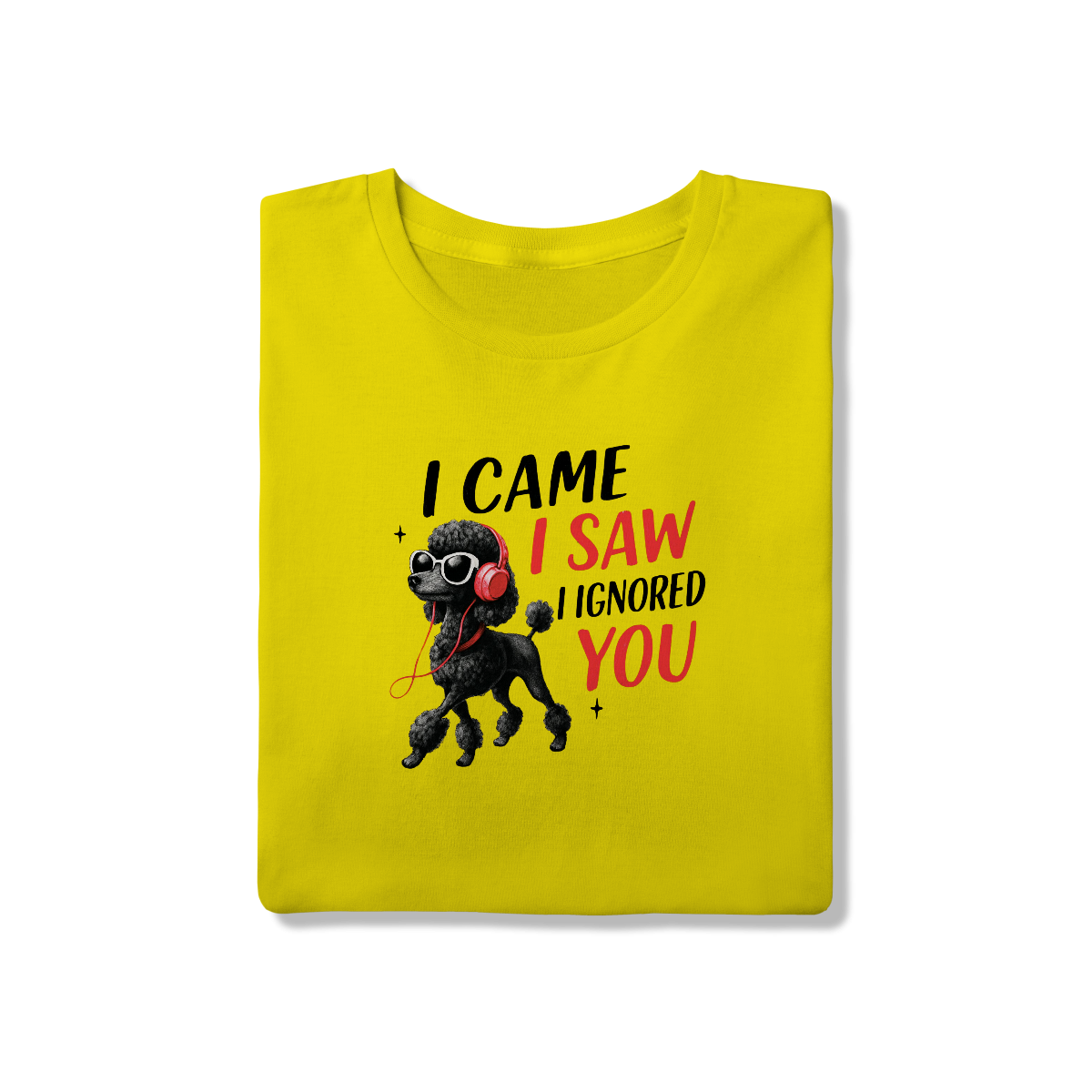 Camisa T-Shirt Quality I Came, I Saw, I Ignored You