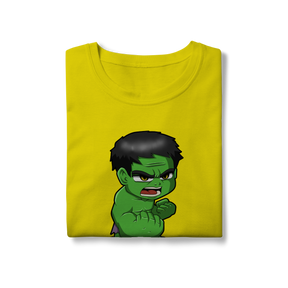 Camisa Baby Long Classic Hulk Esmaga
