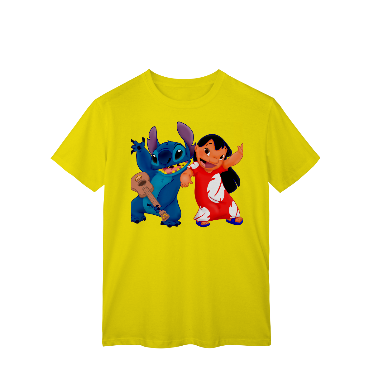 Camisa T-Shirt Classic Lilo e stitch Music