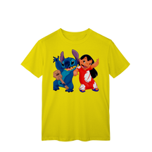 Camisa T-Shirt Classic Lilo e stitch Music