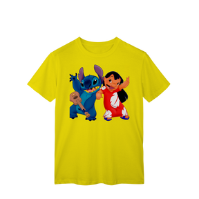 Camisa T-Shirt Classic Lilo e stitch Music