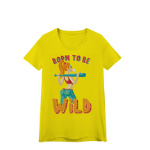 Camisa Baby Look Prime Quality Born To Be Wild