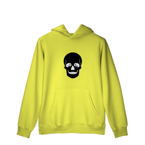 Casaco Moletom Quality Canguru Caveira Preta