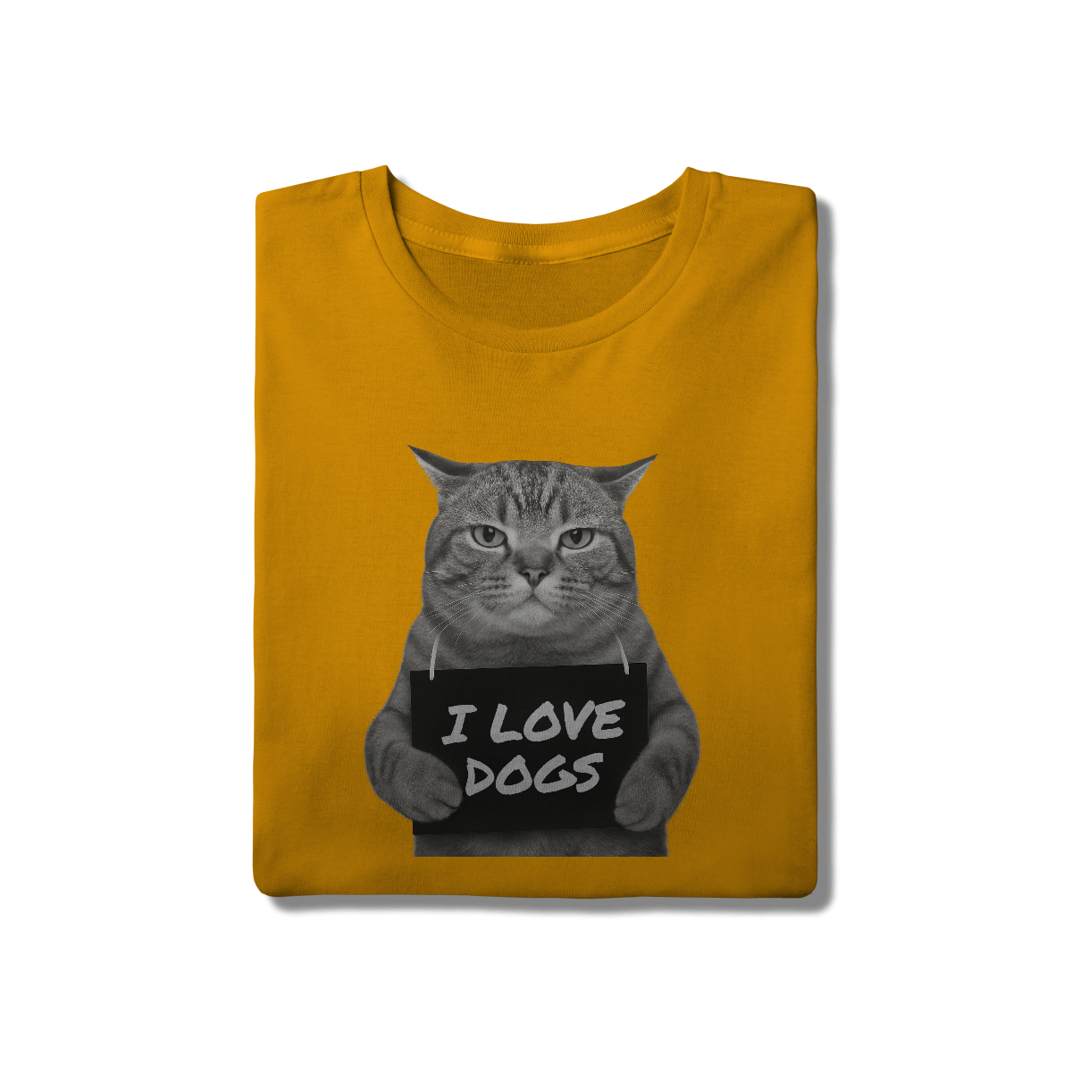 Camisa T-Shirt Quality I Love Dogs