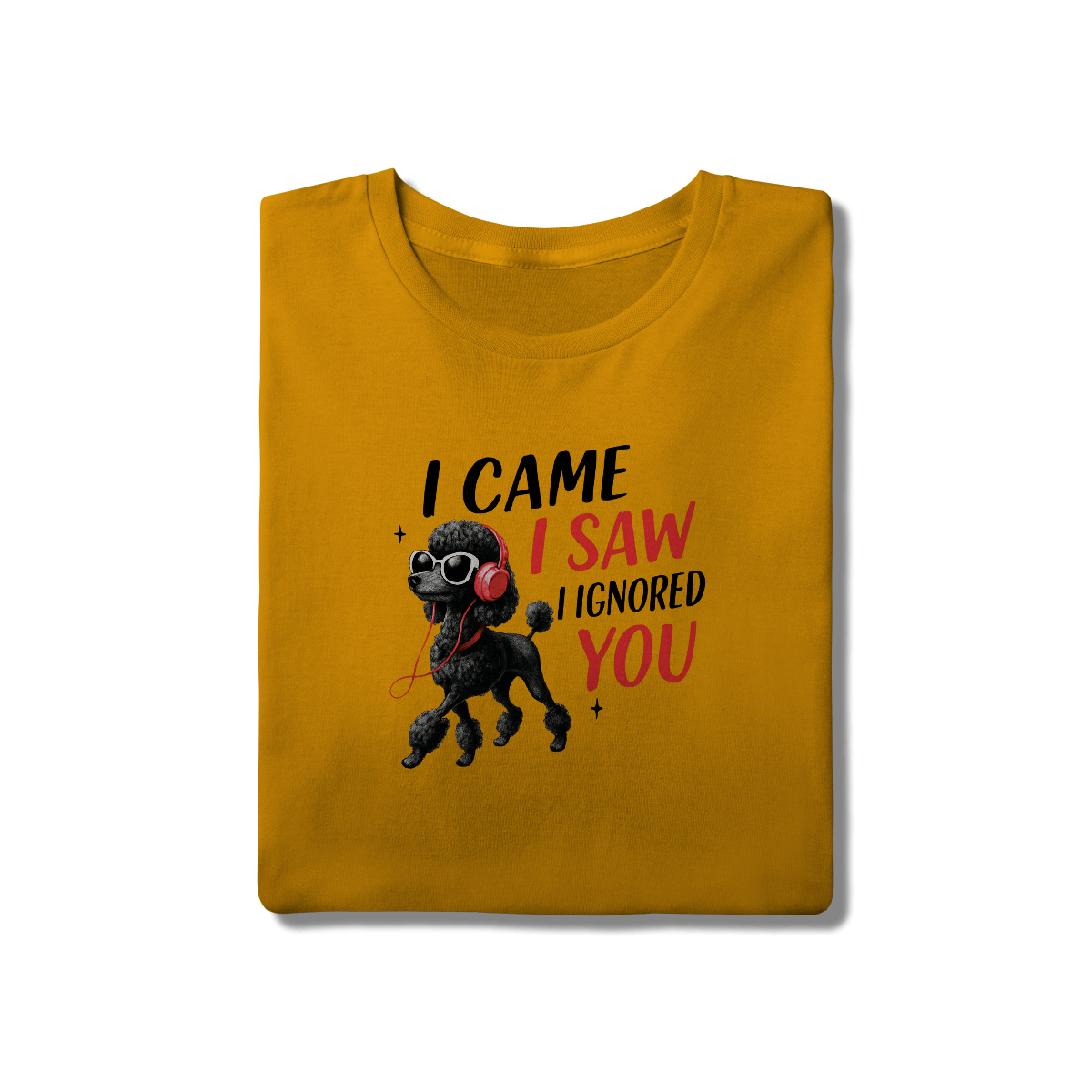 Camisa T-Shirt Quality I Came, I Saw, I Ignored You