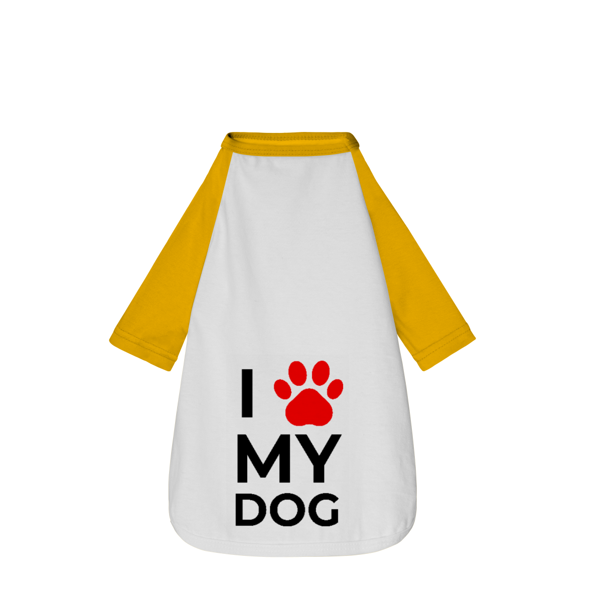 Camisa Pet Dog Eu Amo Meu Dog